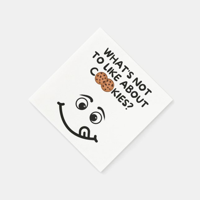What's not to like about Cookies? Napkins (Corner)