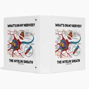 What's On My Nerves? The Myelin Sheath 3 Ring Binder
