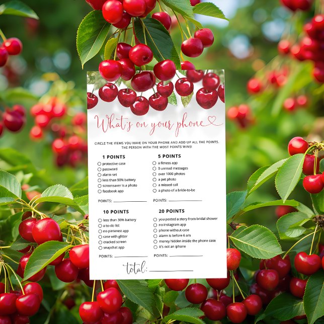 What's On Your Phone Bridal Shower Game (Creator Uploaded)