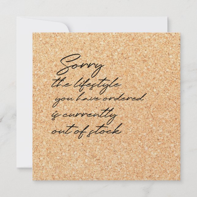 WHAT'S PLAN B? 5.25 x 5.25 card (Front)