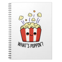 What's Poppin Funny Popcorn Pun