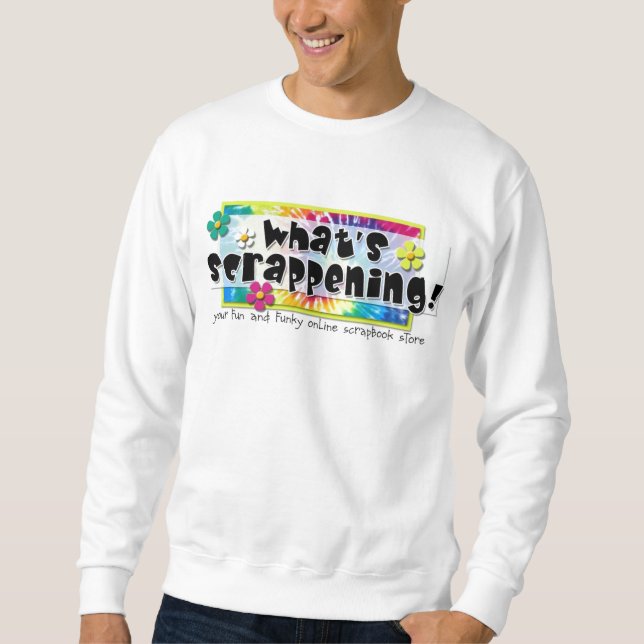 What's Scrappening! sweaters (Front)
