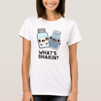 What's Shakin Funny Salt And Pepper Shaker Pun