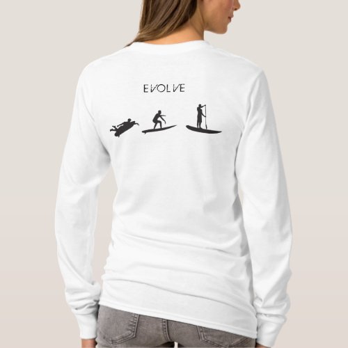 Whats SUP Ladies Hoodie T_Shirt