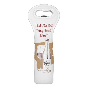 What's the Best Thing About Wine - Wine Tote