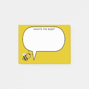 What's the Buzz Bee Personalize Post-it Notes