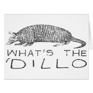 What's the Dillo? Cards