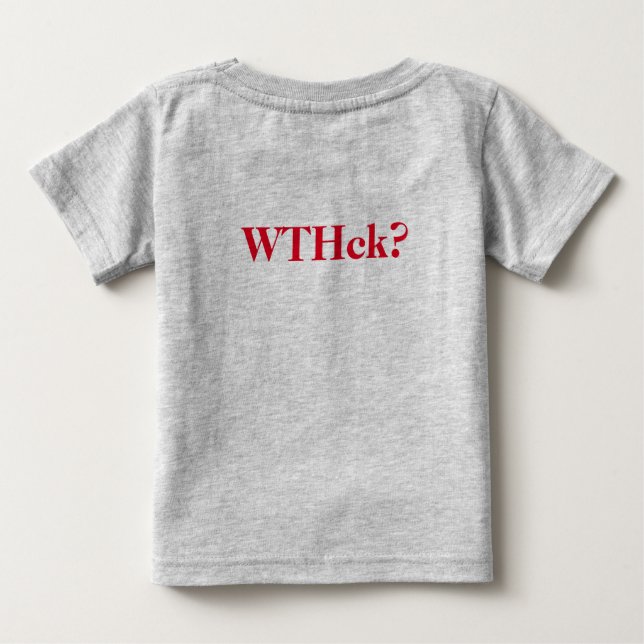 What's the Funny? Kids' Tee - What the Heck? (Back)