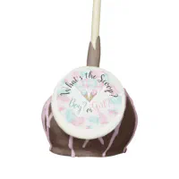 What's the scoop Edible cake pop decoration.