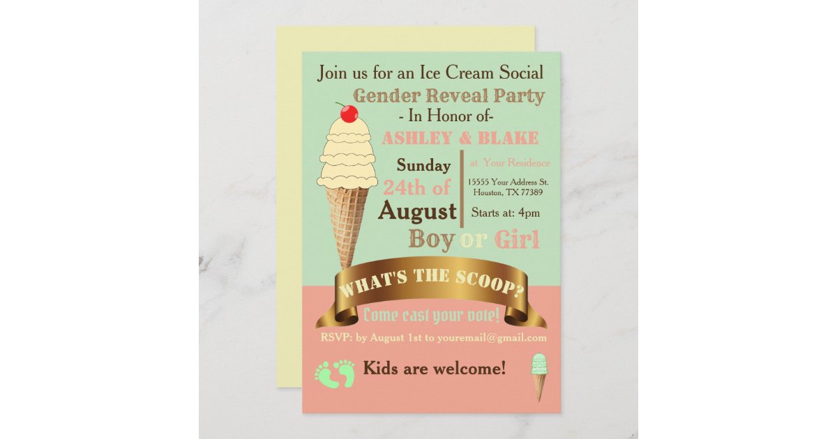 what-s-the-scoop-gender-reveal-invite-gender-reveal-gender-reveal