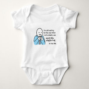 What's the use of learning math? baby bodysuit