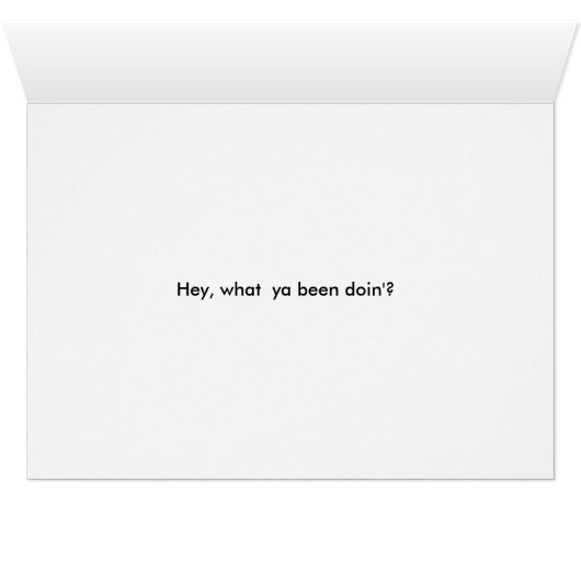 What's up? (Inside Horizontal (Bottom))