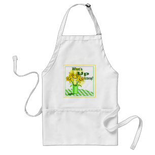 Whats Up Buttercup Adult Apron