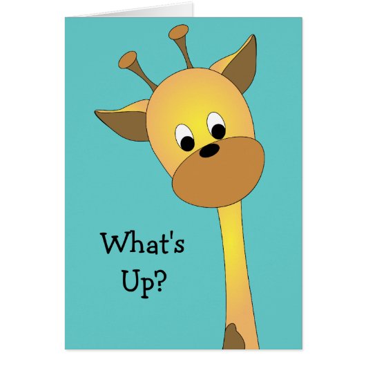 What's Up? Cards (Front)