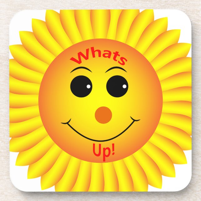 Whats Up ! Coaster (Front)
