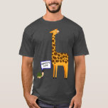 Whats Up Funny Turtle Giraffe T-Shirt
