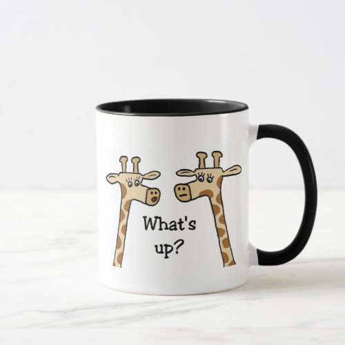 Whats up Giraffe mug