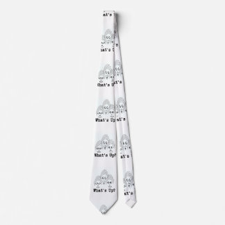 What's Up? Graphic Neck Tie
