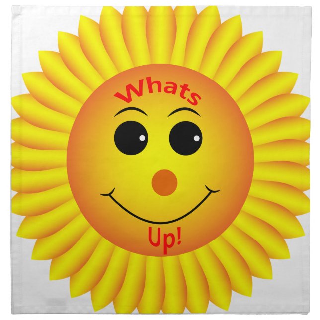 Whats Up ! Napkin (Front)