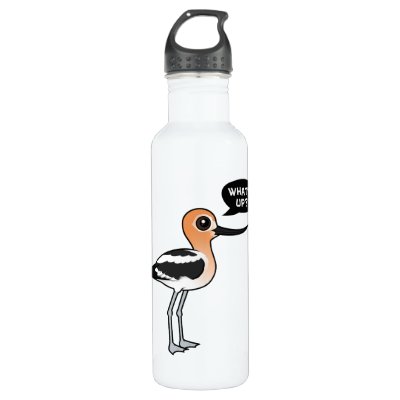 What's Up? Stainless Steel Water Bottle