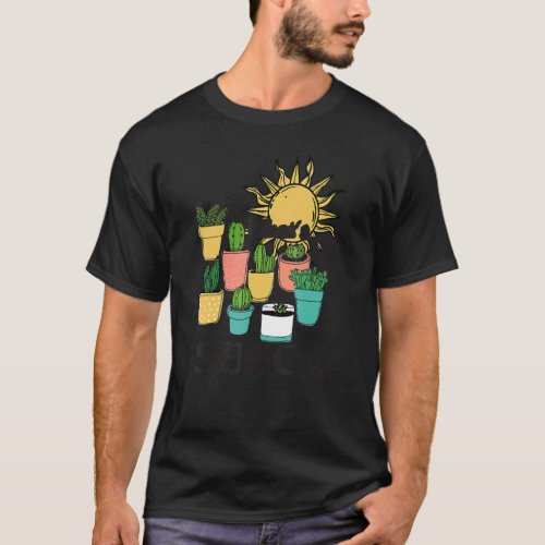What's Up Succa Plant   Gardening Cacti 2 T-Shirt