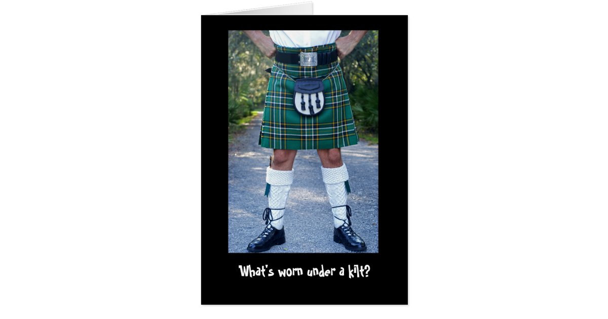 What's worn under a kilt?