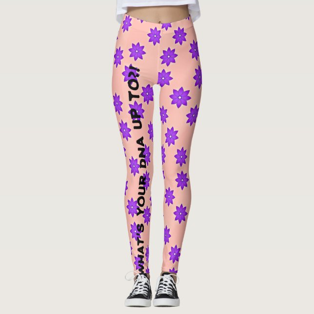 WHAT'S YOUR DNA UP TO?! LEGGINGS (Front)