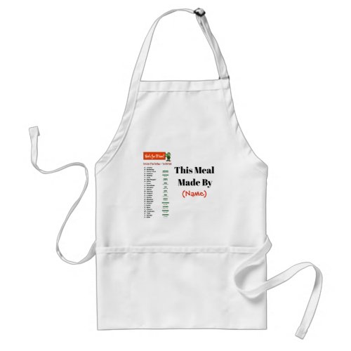 Whats Your Elf Name Apron