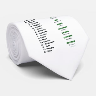 What's Your Elf Name? Tie