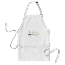 what's your excuse? adult apron