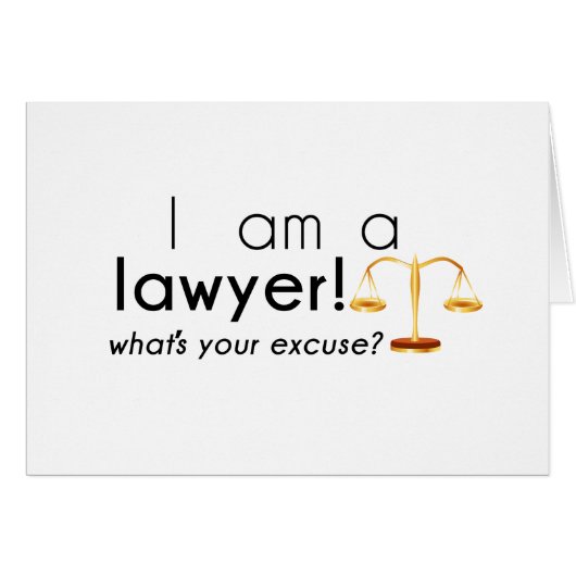 what's your excuse? cards (Front Horizontal)