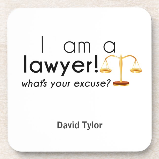 what's your excuse? coaster (Front)