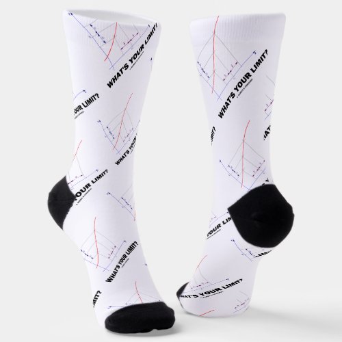 Whats Your Limit Limit Function Geek Humor Socks