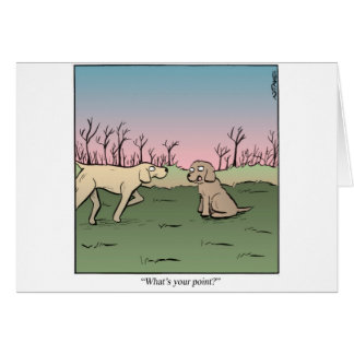 What's your point? cards