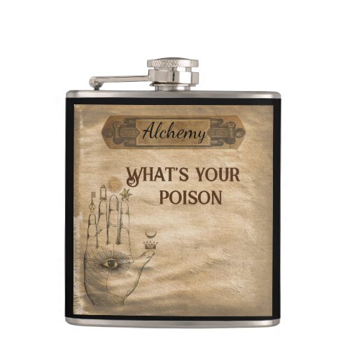 Whats Your Poison Flask