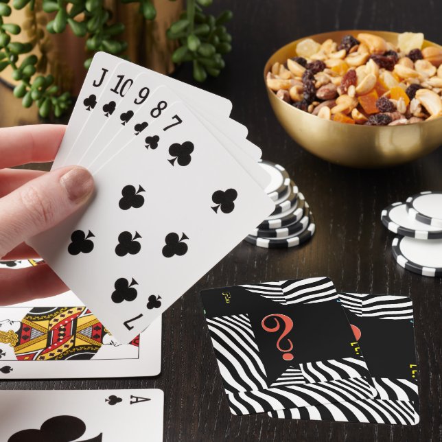 What's Your Poker Hand?  Cards (In Situ)
