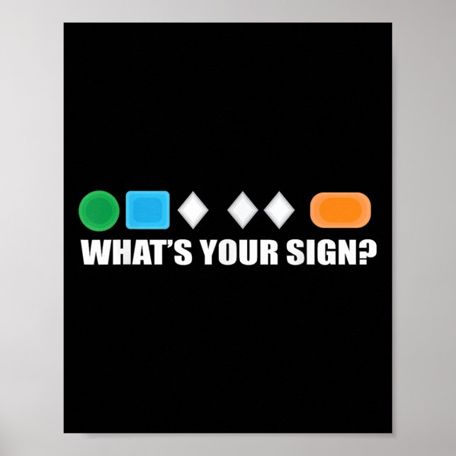 Whats Your Sign Skiing Difficulty Ski Skier  (Front)