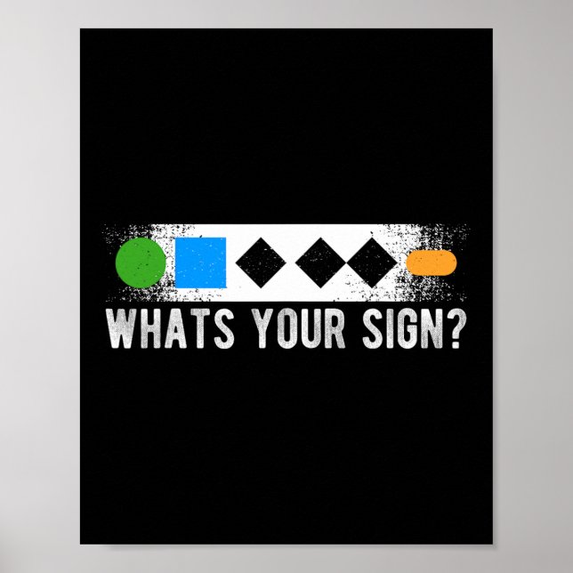 Whats Your Sign Sliding Sport Snowboarding  (Front)