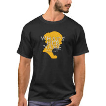 What'sHerName Logo T-shirt - men's black