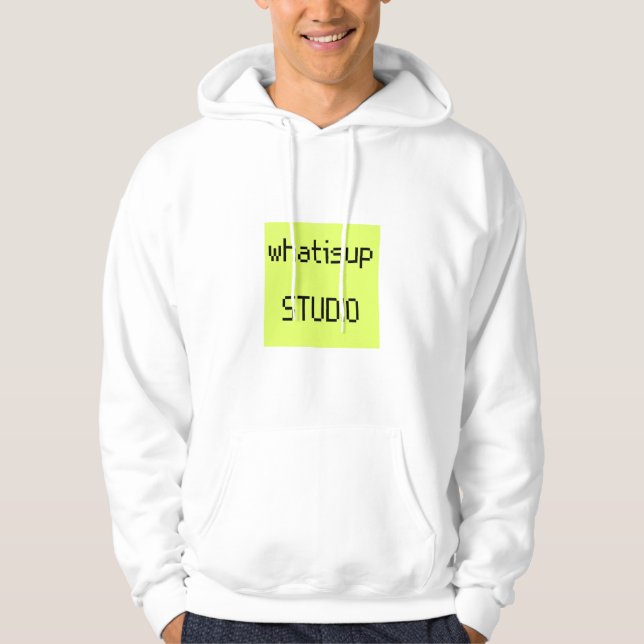 whatusup Studio Hoodie (Front)