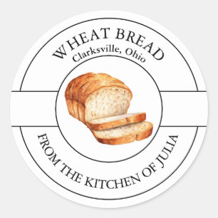 Wheat Bread Label