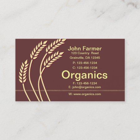 Wheat Business Card