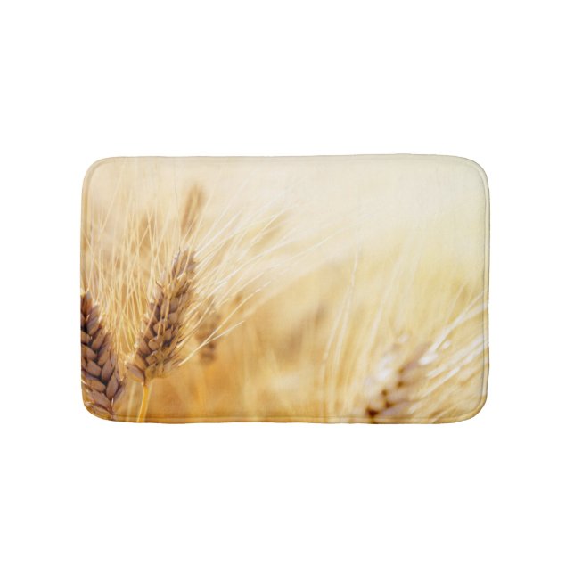 Wheat field bathroom mat (Front)