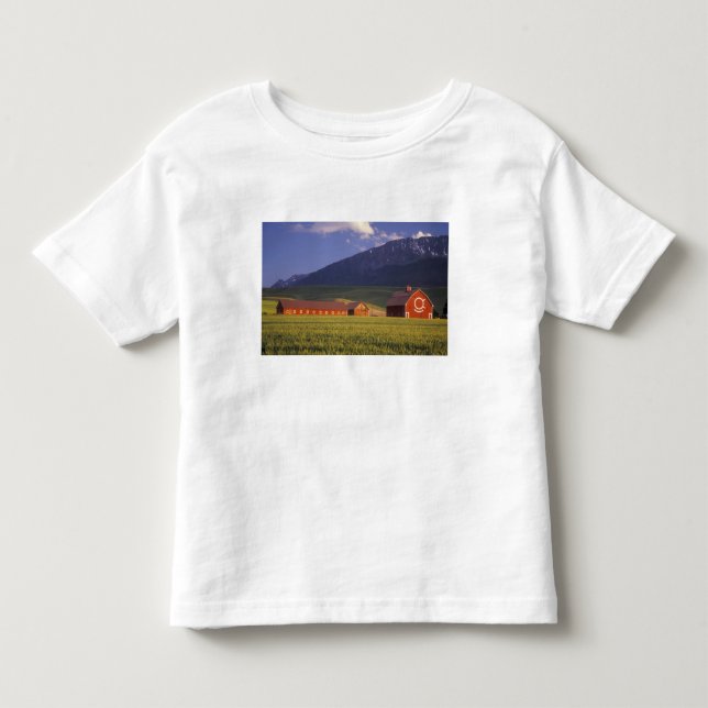 Wheat field in the Wallowa Valley, Just outside Toddler T-shirt (Front)