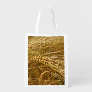 Wheat field. It’s Harvest Time! Grocery Bag