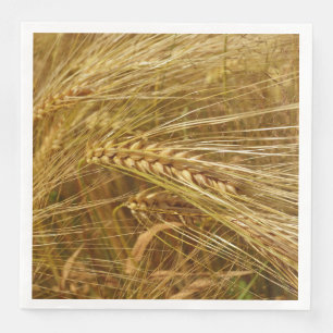 Wheat field. It’s Harvest Time! Paper Dinner Napkins