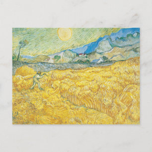 Wheat Field Vincent van Gogh Postcard