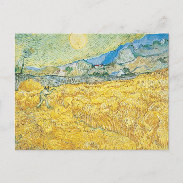 Wheat Field | Vincent van Gogh Postcard (Front)