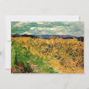 Wheat Field with Cornflowers by Vincent van Gogh