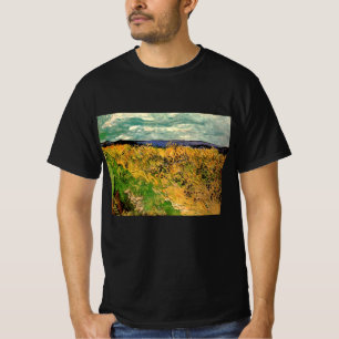 Wheat Field with Cornflowers by Vincent van Gogh T-Shirt